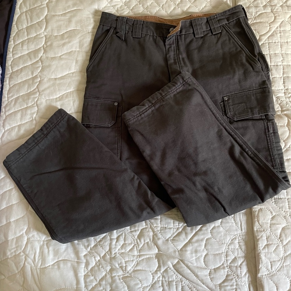 NWOT men’s Duluth Trading Co. fleece lined work pants